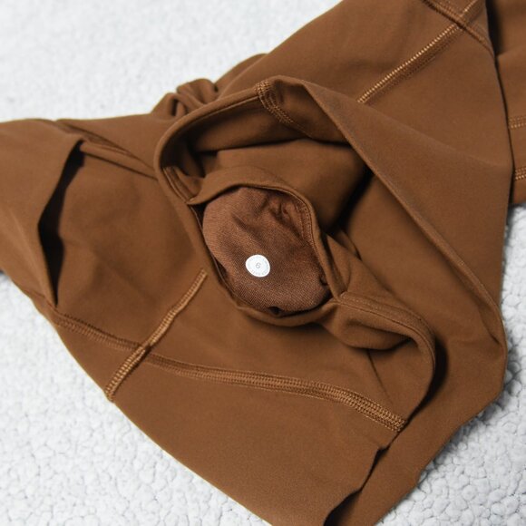 Lululemon Align with pockets 25" toffee brown - Picture 7 of 9